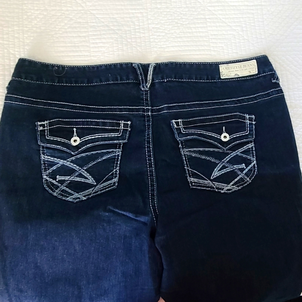 Amethyst Dark Wash Boot Cut Jeans